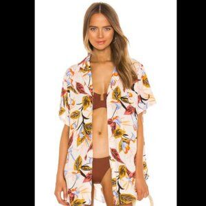 L*Space Floral Button Down Shirt - XS